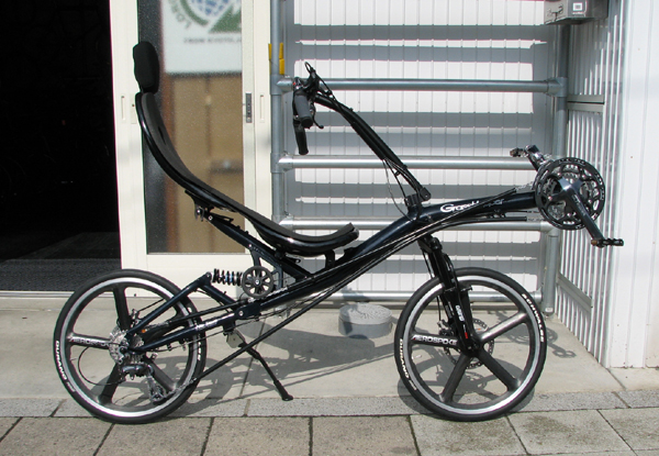 カスタム :: HPV GrassHopper + Aerospoke :: 折りたたみ自転車・小径