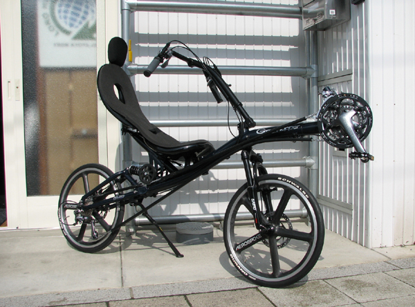 カスタム :: HPV GrassHopper + Aerospoke :: 折りたたみ自転車・小径