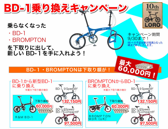 BD-1乗り換えキャンペーン